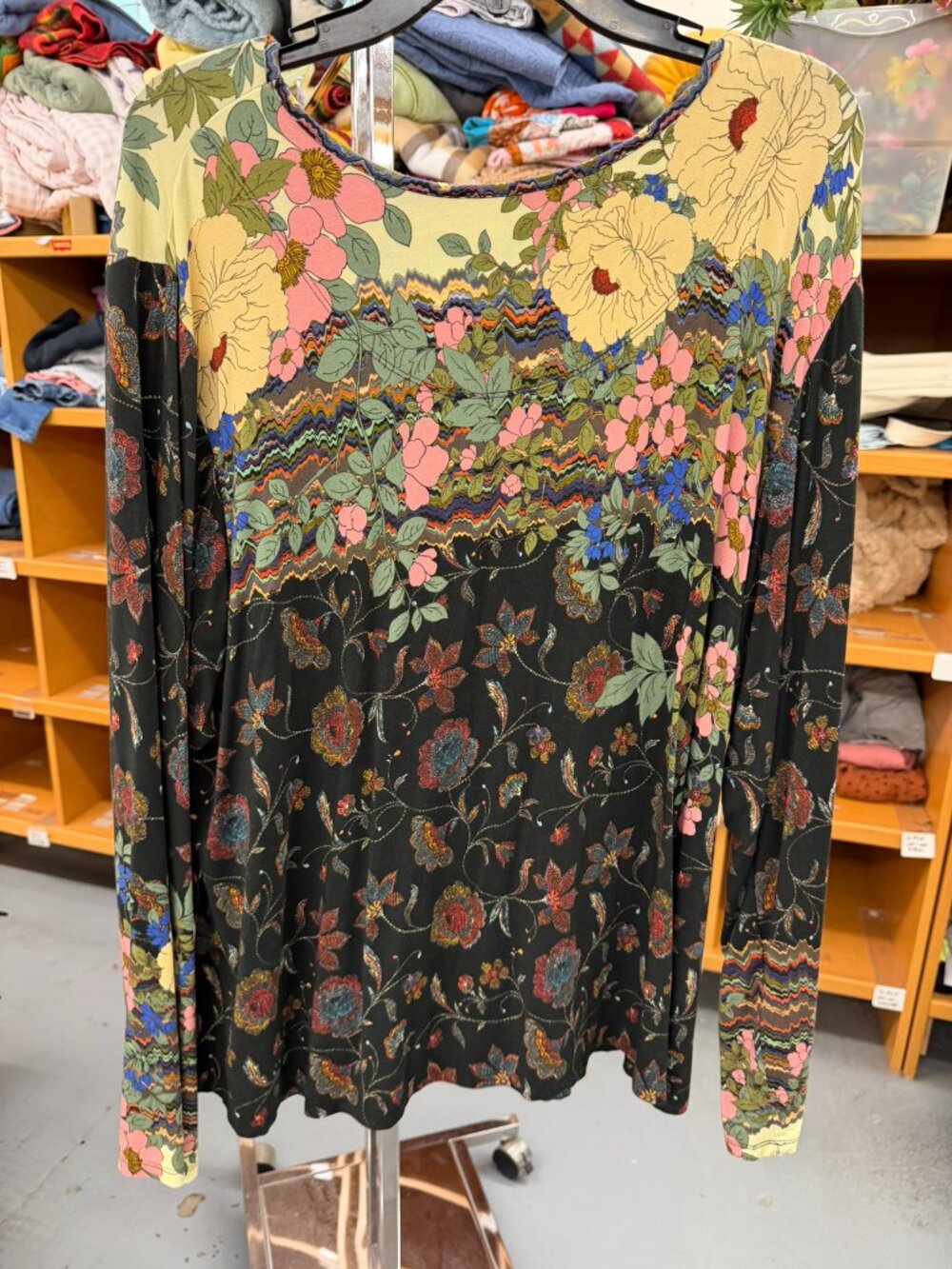Johnny Was Favorite long sleeve tee - Picture 3 of 6